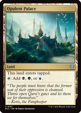 Image of Opulent Palace [Lorwyn Eclipsed Commander]