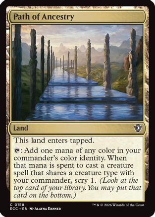 Image of Path of Ancestry [Lorwyn Eclipsed Commander]