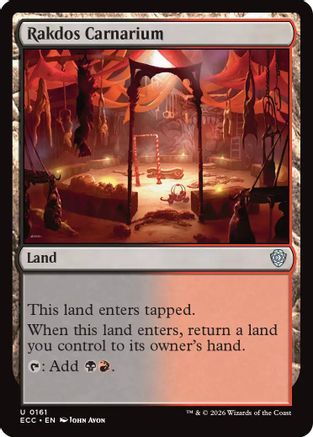 Image of Rakdos Carnarium [Lorwyn Eclipsed Commander]