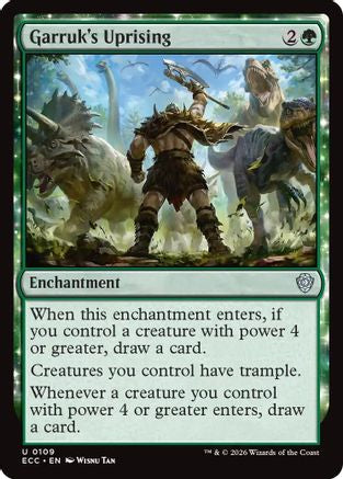 Image of Garruk's Uprising [Lorwyn Eclipsed Commander]