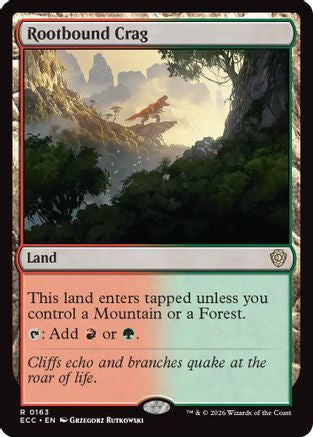 Image of Rootbound Crag [Lorwyn Eclipsed Commander]