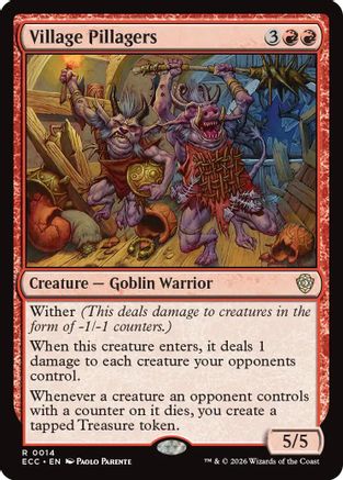 Image of Village Pillagers [Lorwyn Eclipsed Commander]