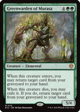 Image of Greenwarden of Murasa [Lorwyn Eclipsed Commander]