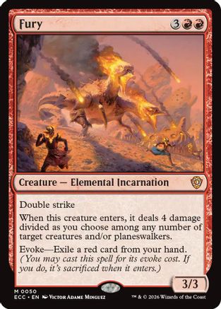 Image of Fury [Lorwyn Eclipsed Commander]