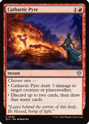 Image of Cathartic Pyre [Lorwyn Eclipsed Commander]