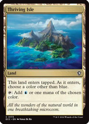 Image of Thriving Isle [Lorwyn Eclipsed Commander]