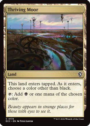Image of Thriving Moor [Lorwyn Eclipsed Commander]