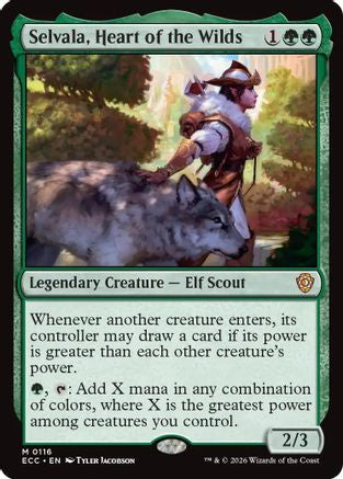 Image of Selvala, Heart of the Wilds [Lorwyn Eclipsed Commander]