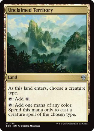 Image of Unclaimed Territory [Lorwyn Eclipsed Commander]