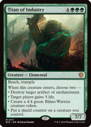 Image of Titan of Industry [Lorwyn Eclipsed Commander]