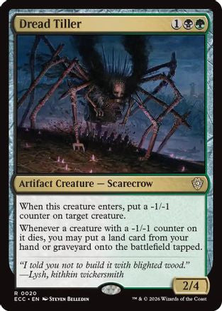 Image of Dread Tiller [Lorwyn Eclipsed Commander]