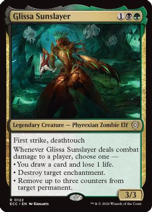 Image of Glissa Sunslayer [Lorwyn Eclipsed Commander]