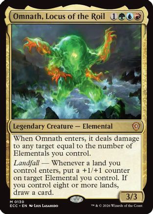 Image of Omnath, Locus of the Roil [Lorwyn Eclipsed Commander]