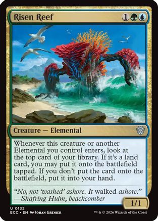 Image of Risen Reef [Lorwyn Eclipsed Commander]