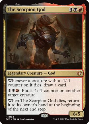 Image of The Scorpion God [Lorwyn Eclipsed Commander]