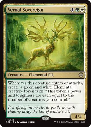 Image of Vernal Sovereign [Lorwyn Eclipsed Commander]