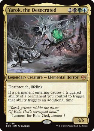Image of Yarok, the Desecrated [Lorwyn Eclipsed Commander]