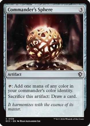 Image of Commander's Sphere [Lorwyn Eclipsed Commander]