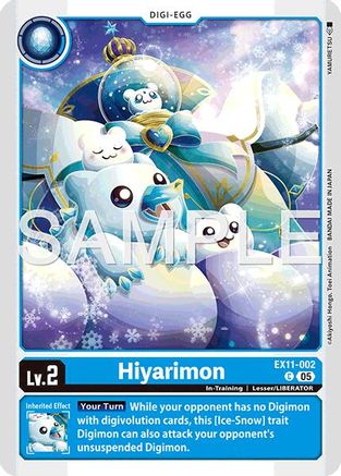Image of Hiyarimon [EX11-002] [Dawn of Liberator]