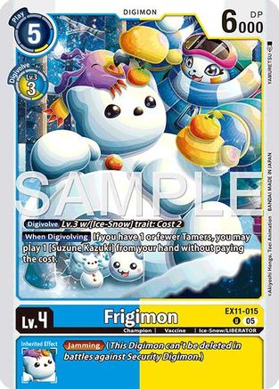 Image of Frigimon [EX11-015] [Dawn of Liberator]