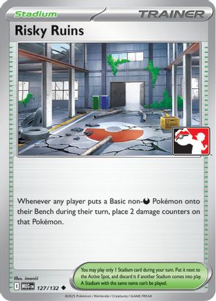 Image of Risky Ruins (127/132) [Prize Pack Series Eight]