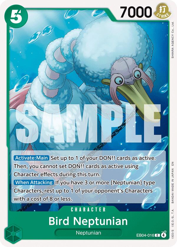 Image of Bird Neptunian [The Azure Sea's Seven]