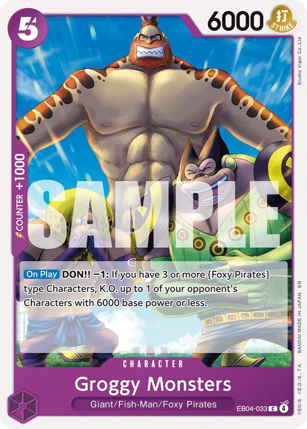 Image of Groggy Monsters [The Azure Sea's Seven]