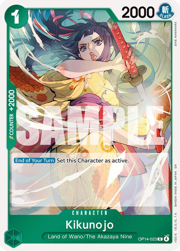 Image of Kikunojo (OP14-023) [The Azure Sea's Seven]