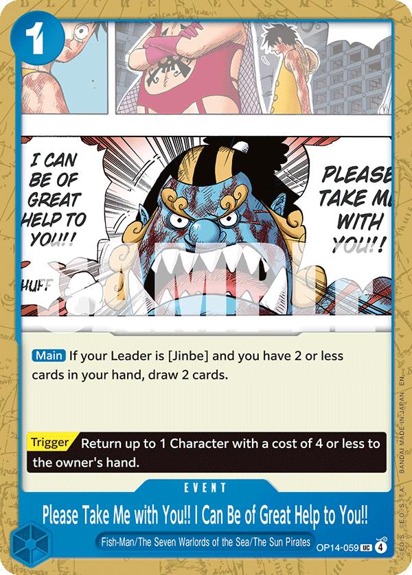 Image of Please Take Me with You!! I Can Be of Great Help to You!! [The Azure Sea's Seven]