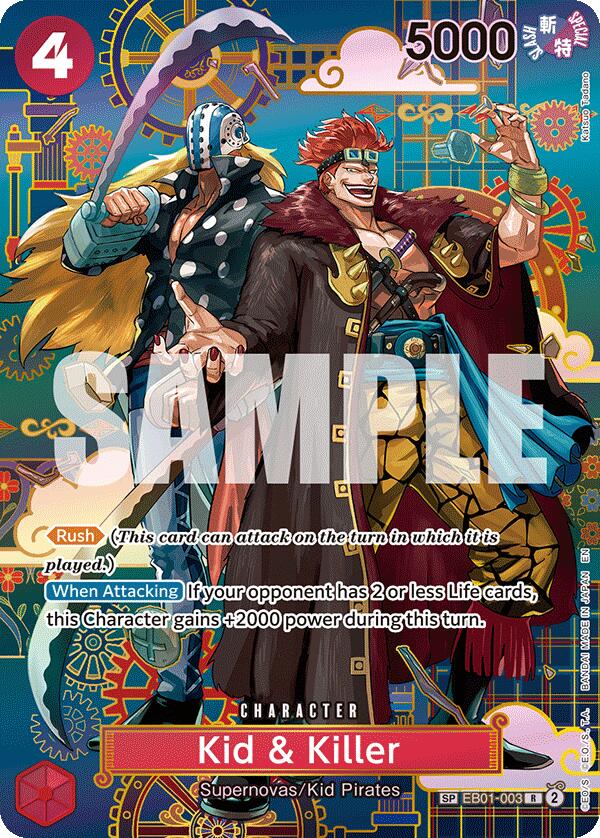 Image of Kid & Killer (EB01-003) (SP) [The Azure Sea's Seven]