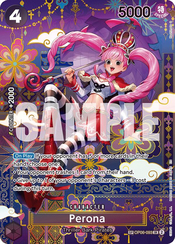 Image of Perona (OP06-093) (SP) [The Azure Sea's Seven]