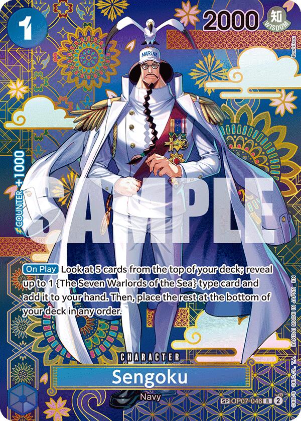 Image of Sengoku (OP07-046) (SP) [The Azure Sea's Seven]