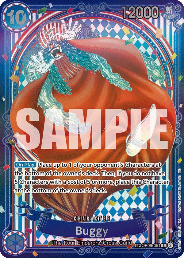 Image of Buggy (OP09-051) (SP) [The Azure Sea's Seven]