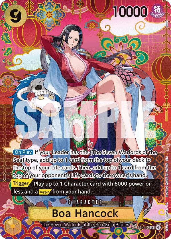 Image of Boa Hancock (OP14-112) (SP) [The Azure Sea's Seven]