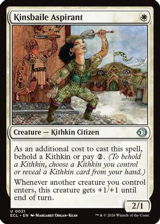 Image of Kinsbaile Aspirant [Lorwyn Eclipsed]