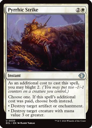 Image of Pyrrhic Strike [Lorwyn Eclipsed]