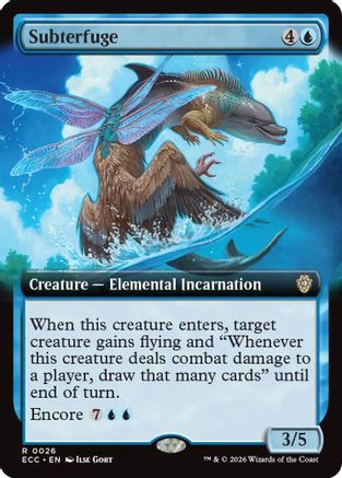 Image of Subterfuge (Extended Art) [Lorwyn Eclipsed Commander]