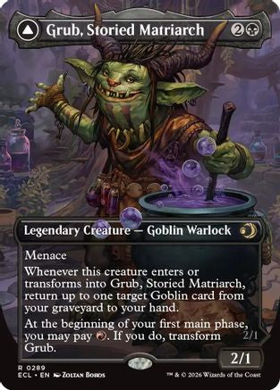 Image of Grub, Storied Matriarch (Borderless) [Lorwyn Eclipsed]