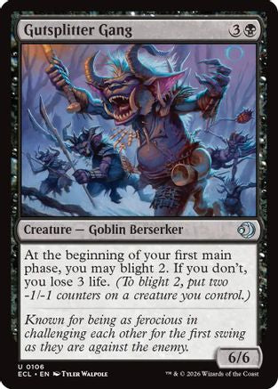 Image of Gutsplitter Gang [Lorwyn Eclipsed]