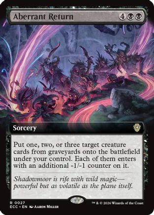 Image of Aberrant Return (Extended Art) [Lorwyn Eclipsed Commander]