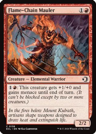 Image of Flame-Chain Mauler [Lorwyn Eclipsed]