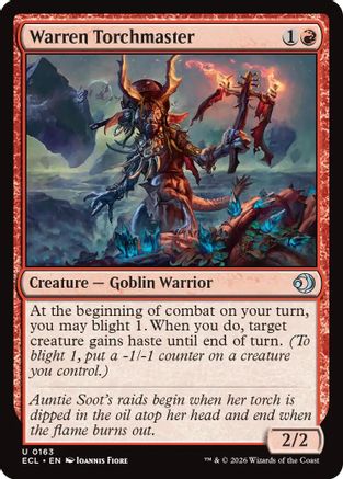 Image of Warren Torchmaster [Lorwyn Eclipsed]