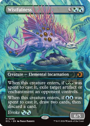 Image of Wistfulness (Borderless) [Lorwyn Eclipsed]