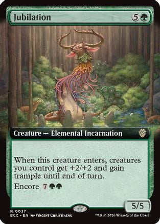 Image of Jubilation (Extended Art) [Lorwyn Eclipsed Commander]