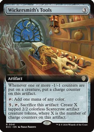 Image of Wickersmith's Tools (Extended Art) [Lorwyn Eclipsed Commander]