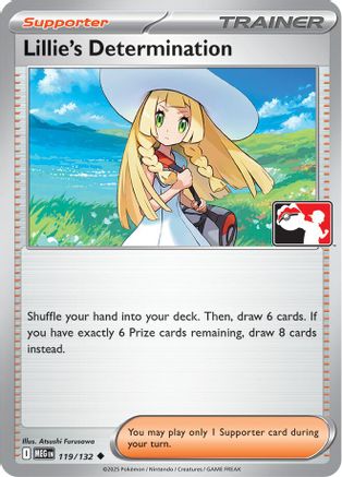 Image of Lillie's Determination (119/132) [Prize Pack Series Eight]