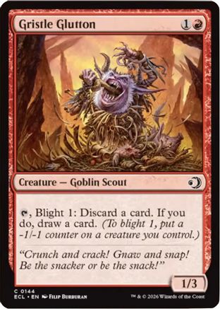 Image of Gristle Glutton [Lorwyn Eclipsed]