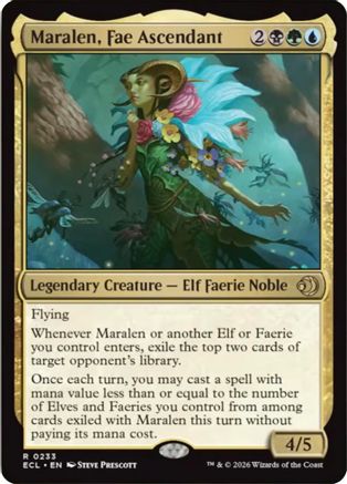 Image of Maralen, Fae Ascendant [Lorwyn Eclipsed]