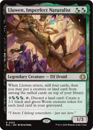 Image of Lluwen, Imperfect Naturalist [Lorwyn Eclipsed]