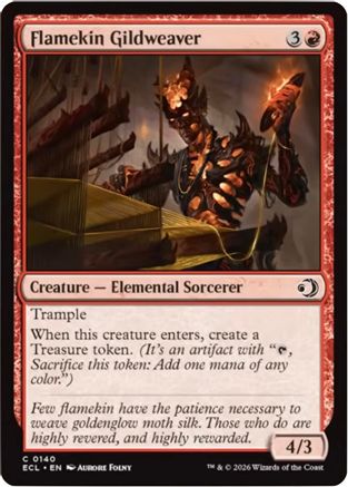 Image of Flamekin Gildweaver [Lorwyn Eclipsed]